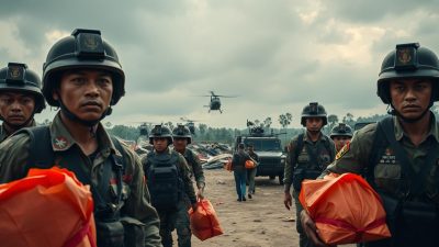 Tentara Indonesia penanggulangan bencana Tentara Indonesia penanggulangan bencana