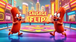 Sausage Flip game