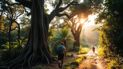 Trekking di Hutan Tropis Guinea-Bissau Trekking di Hutan Tropis Guinea-Bissau