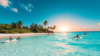 olahraga air di Barbados