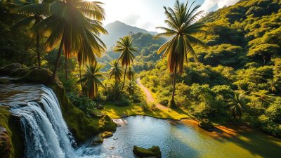 wisata alam Sao Tome
