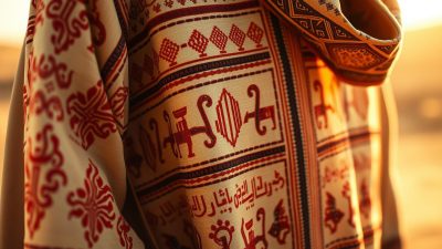 Simbolisme Baju Tradisional Arab Sahrawi