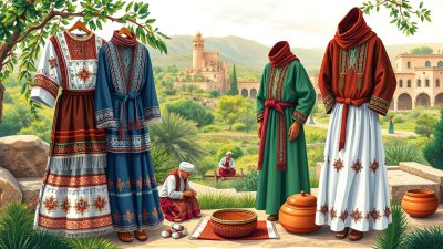 Sumber Daya Baju Tradisional Aljazair