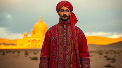 baju tradisional Afganistan