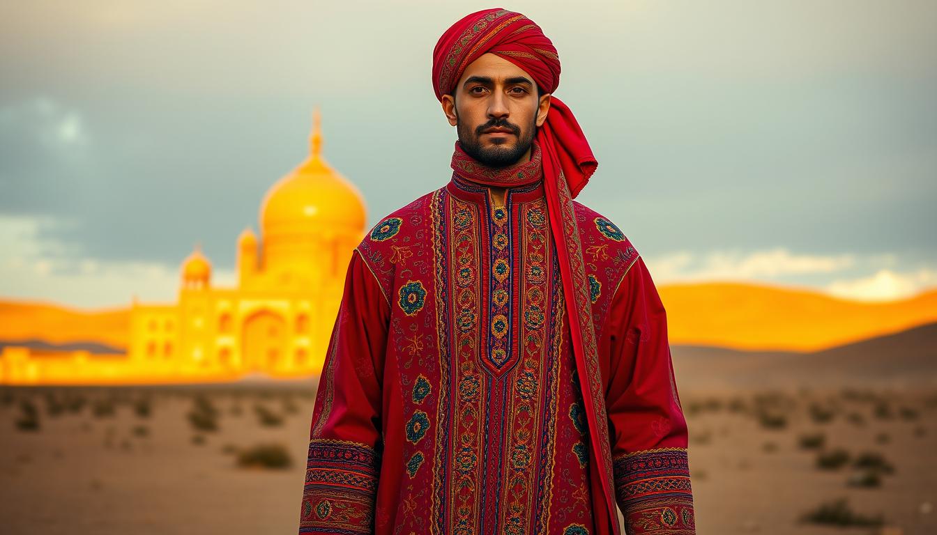 baju tradisional Afganistan