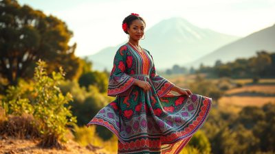 baju tradisional Afrika Selatan baju tradisional Afrika Selatan