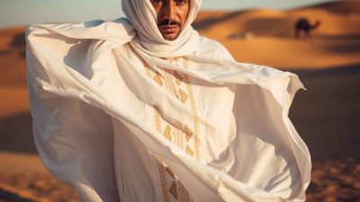 baju tradisional Arab Sahrawi