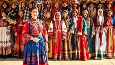 perbandingan baju tradisional Armenia
