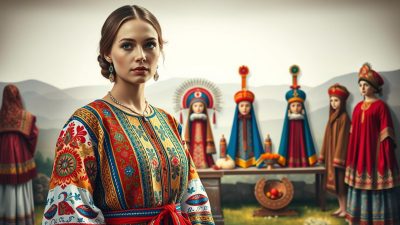 Simbolisme Warna dalam Pakaian Tradisional Bulgaria