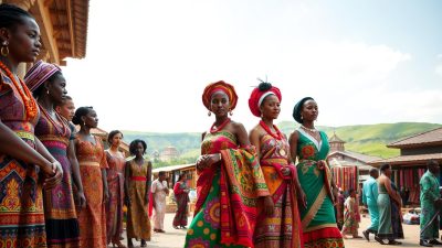 Tren Baju Tradisional Etiopia