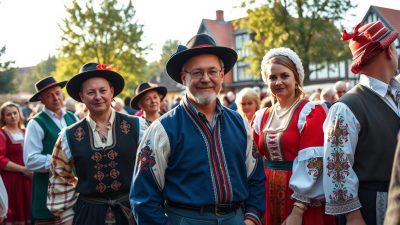 acara baju tradisional Denmark