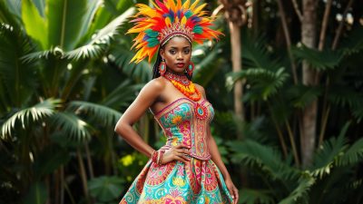 baju tradisional Barbados