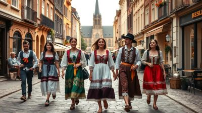 busana tradisional Belgia busana tradisional Belgia