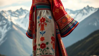 gaun tradisional Bhutan