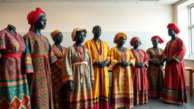 koleksi baju tradisional Benin