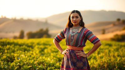 model baju tradisional El Salvador