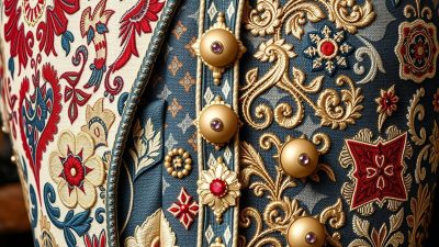 motif pakaian tradisional Inggris