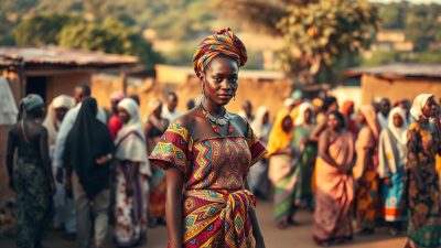 pakaian tradisional Chad