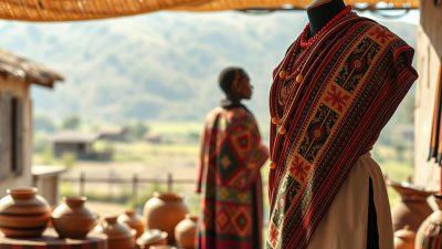 simbolisme baju tradisional Etiopia
