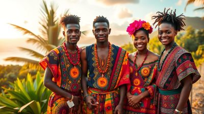 trend baju tradisional Dominika